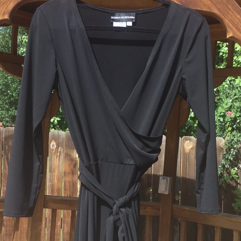 Donna Morgan Black Dress